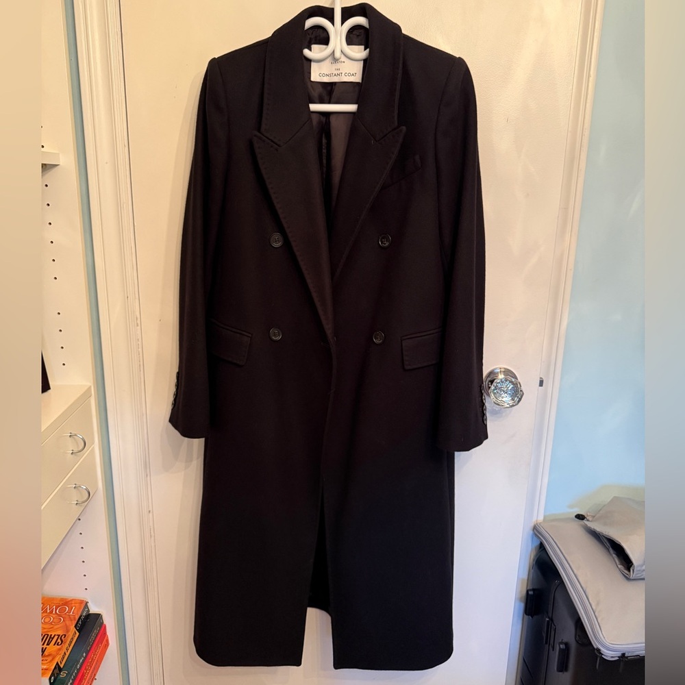Babaton The Constant Coat in Black